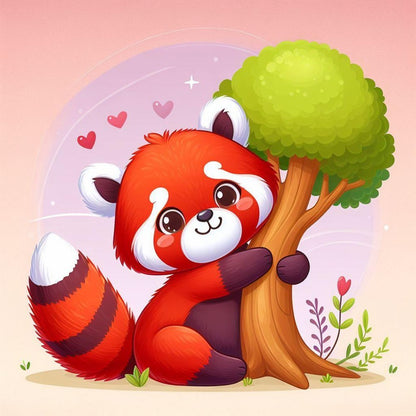 Red Panda | Diamond Painting