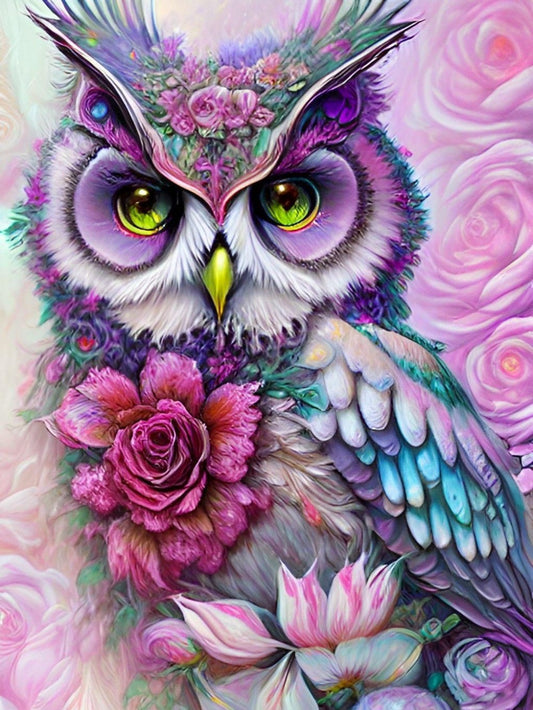 Colorful Owl | Diamond Painting