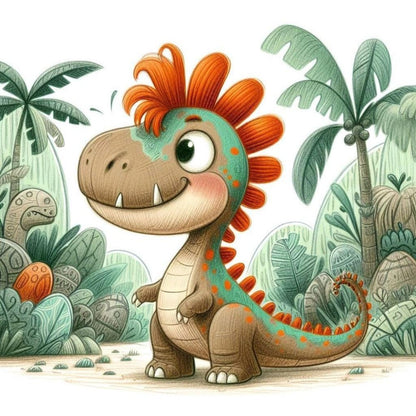Dinosaur | Diamond Painting