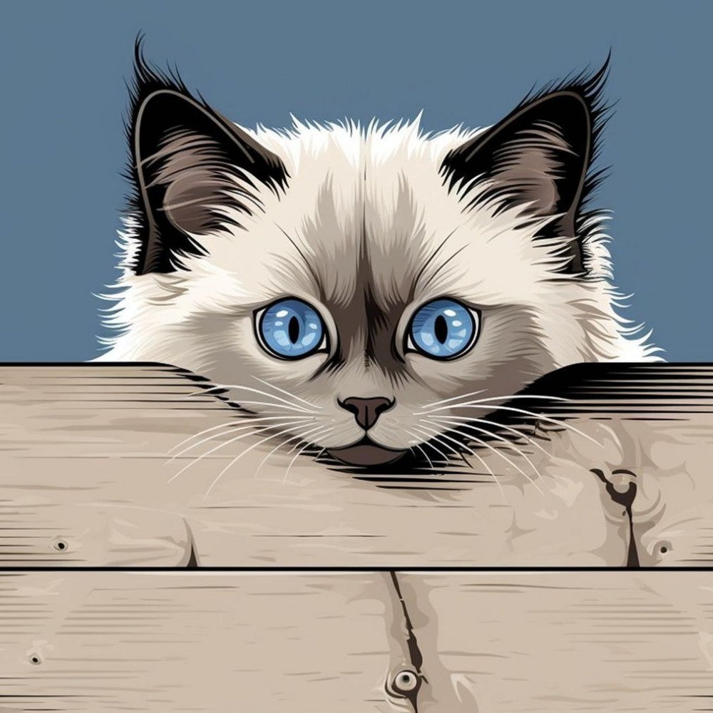 Siamese Cat | Diamond Painting