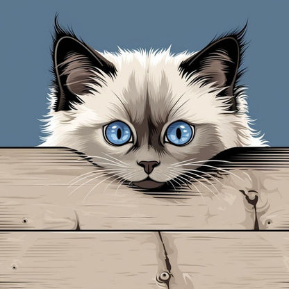 Siamese Cat | Diamond Painting