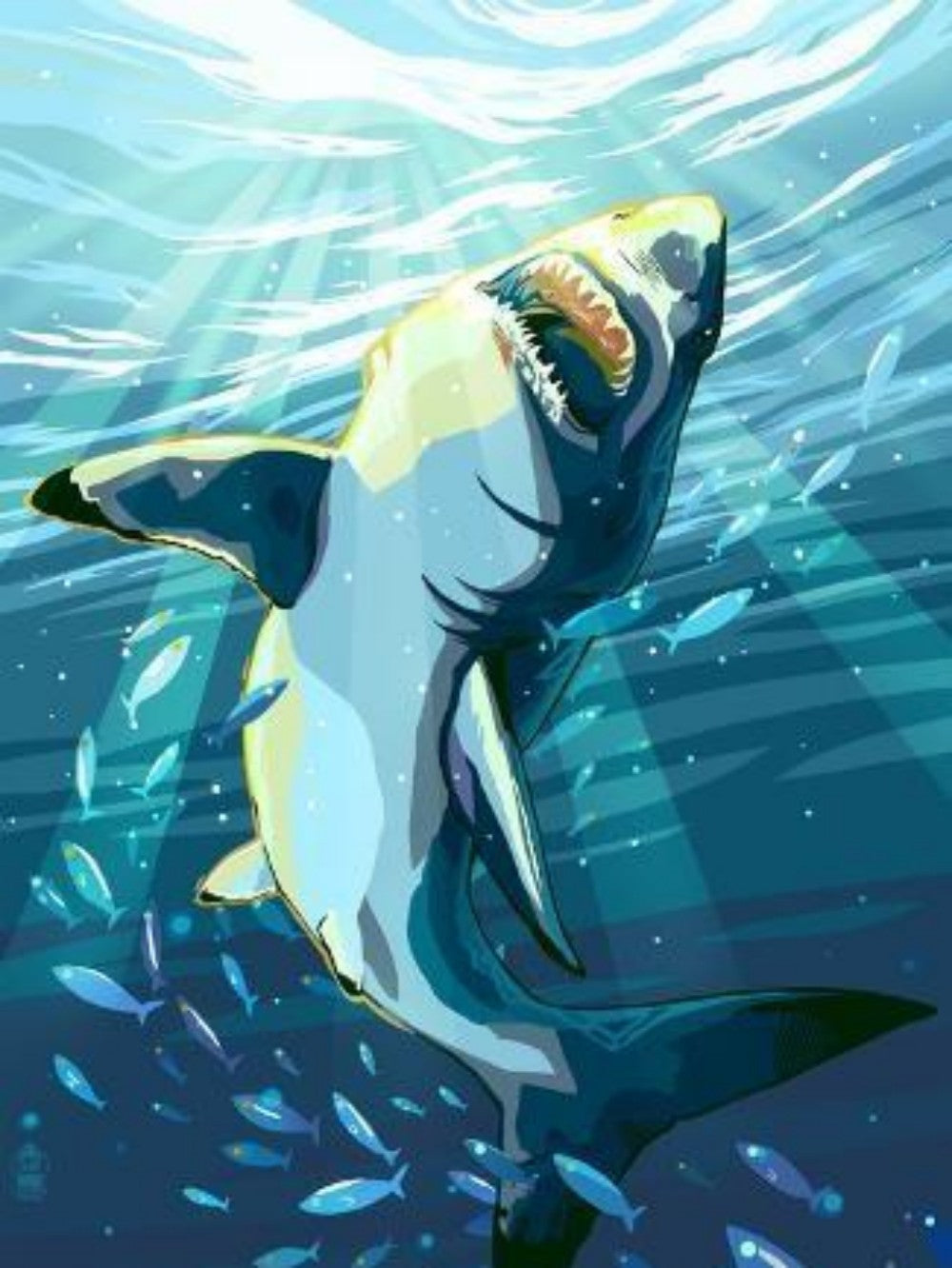 Shark | Diamond Painting