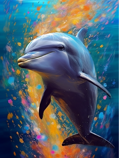 Dolphin | Diamond Painting