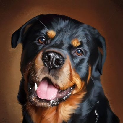 Rottweiler Dog | Diamond Painting