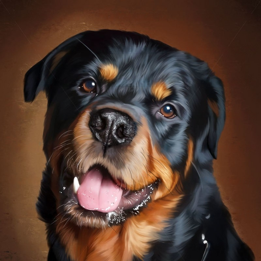 Rottweiler Dog | Diamond Painting