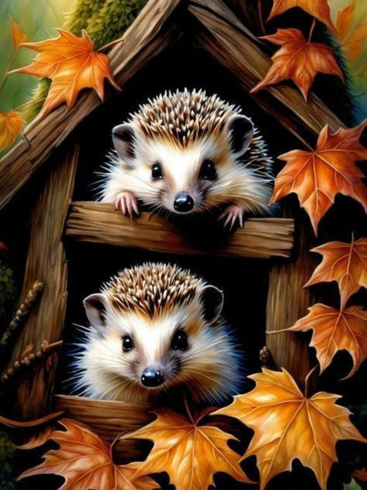 Hedgehog | Diamond Painting