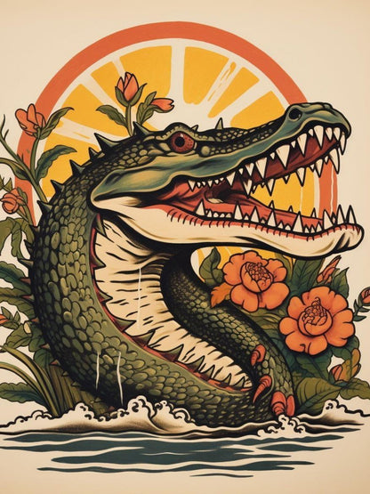 Alligator | Diamond Painting