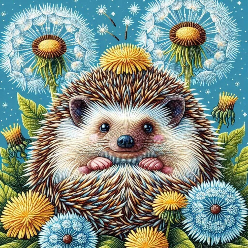 Hedgehog | Diamond Painting
