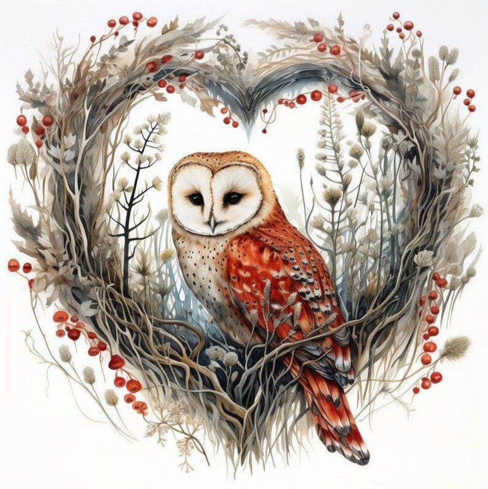 Barn Owl | Diamond Painting