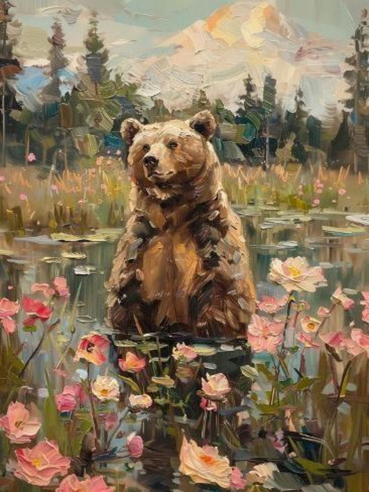 Brown Bear | Diamond Painting