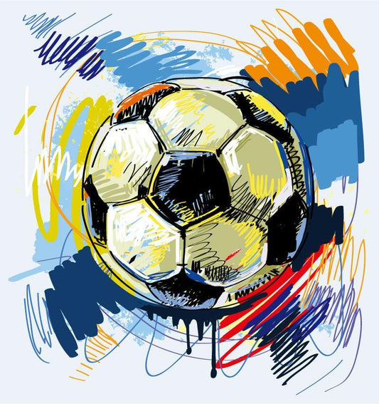 Soccer Football| Diamond Painting