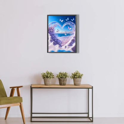 Beach Love Butterfly | Diamond Painting