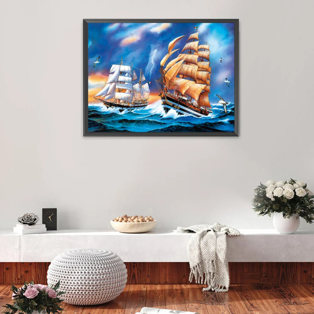 Sail Boat | Diamond Painting