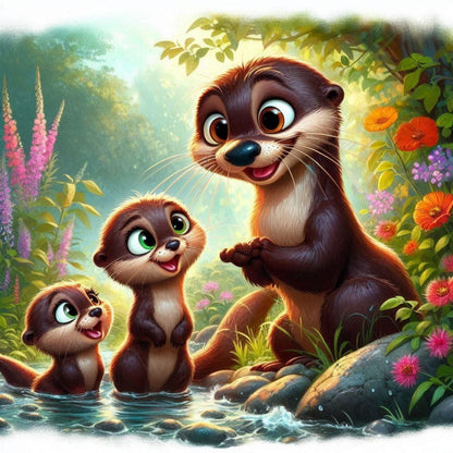 Otter | Diamond Painting