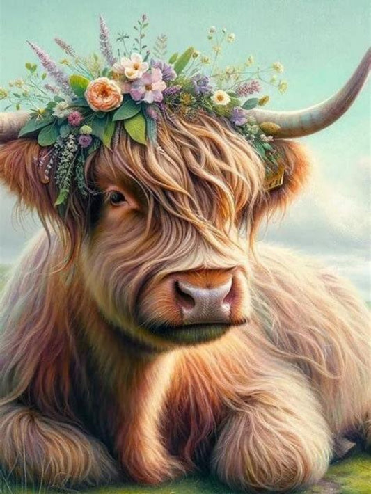 Highland Cow | Diamond Painting