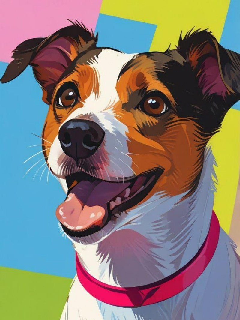 Dog Jack Russell | Diamond Painting