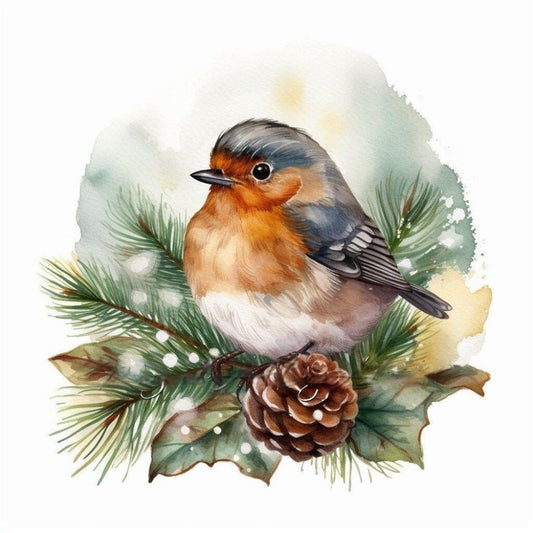 Robin Bird | Diamond Painting