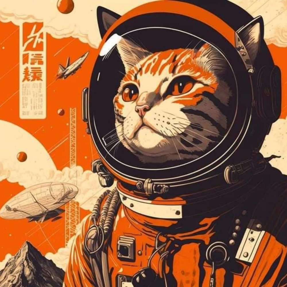 Cats in Space | Diamond Painting