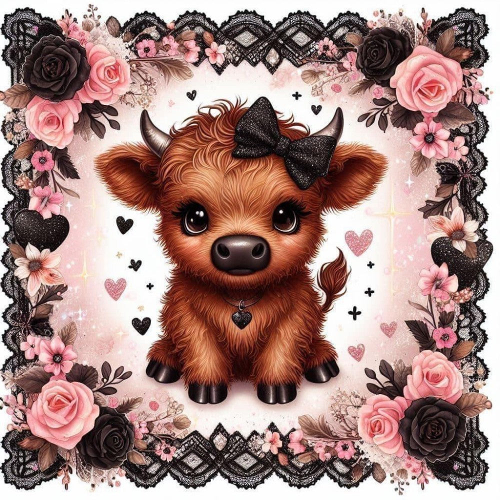 Highland Cow | Diamond Painting