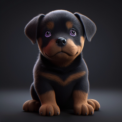 Rottweiler Dog | Diamond Painting