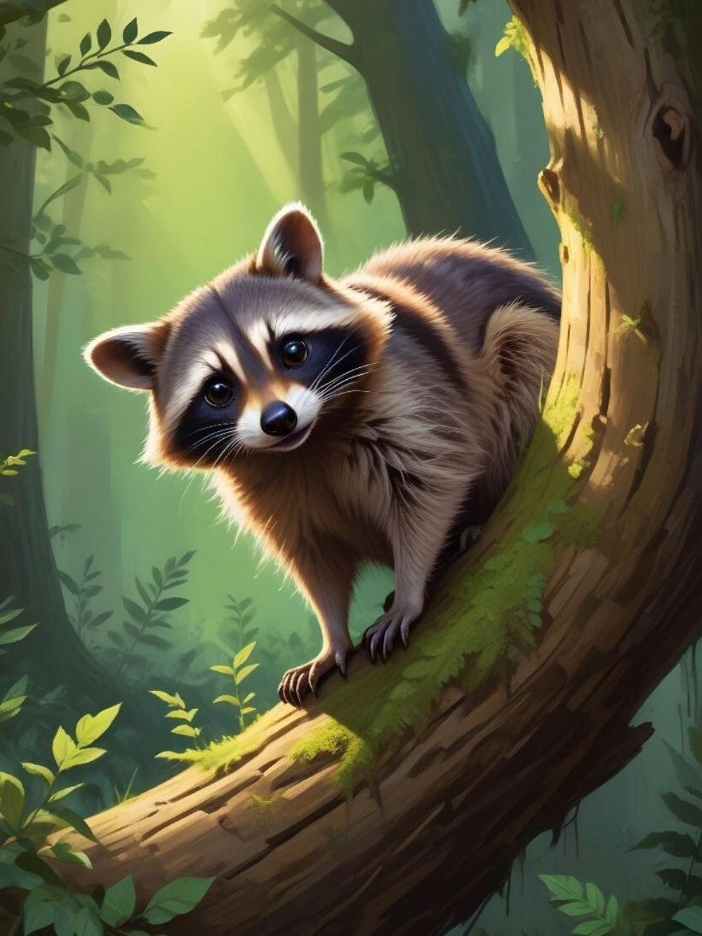 Raccoon | Diamond Painting