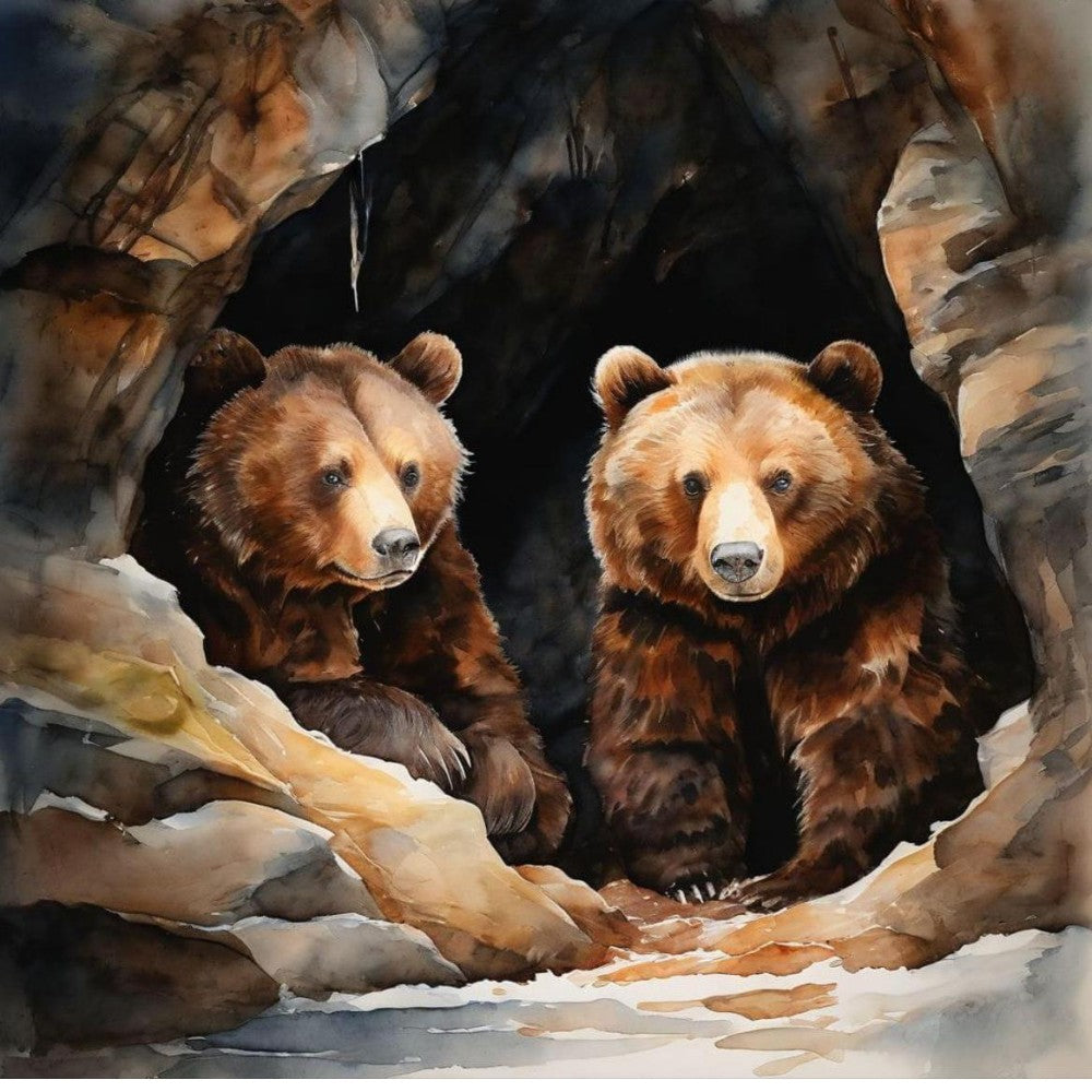 Brown Bear | Diamond Painting