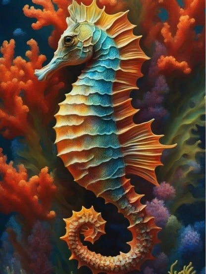 Seahorse | Diamond Painting