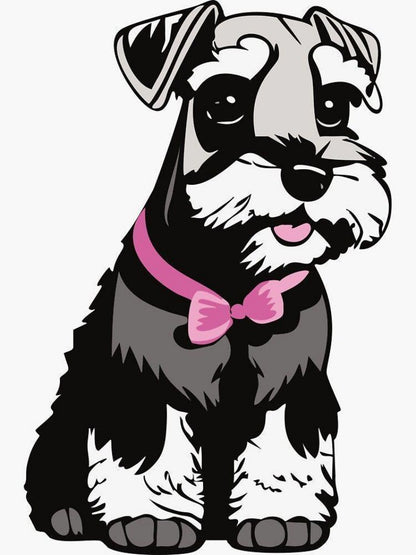 Dog Schnauzer | Diamond Painting