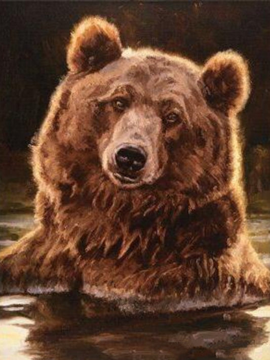 Brown Bear | Diamond Painting