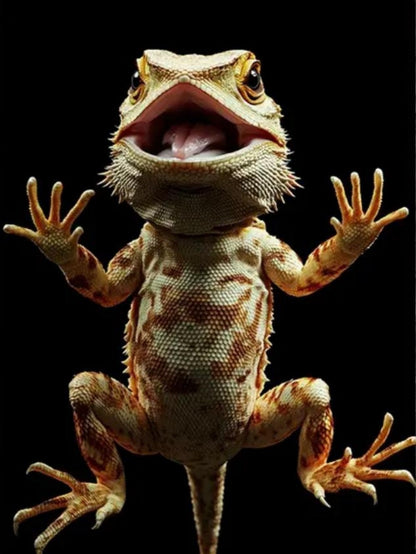 Bearded Dragon | Diamond Painting