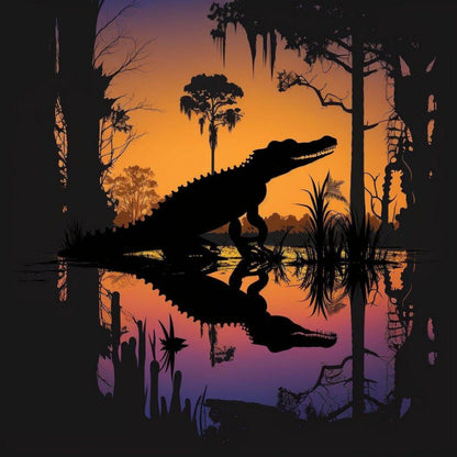 Alligator | Diamond Painting