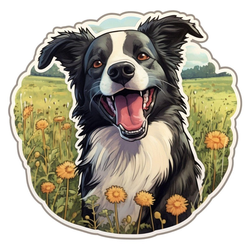 Dog Border Collie | Diamond Painting