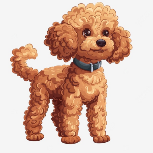 Poodle Dog | Diamond Painting