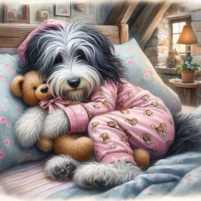 Dog Schnauzer | Diamond Painting