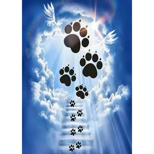Dog Footprint | Cross Stitch Embroidery