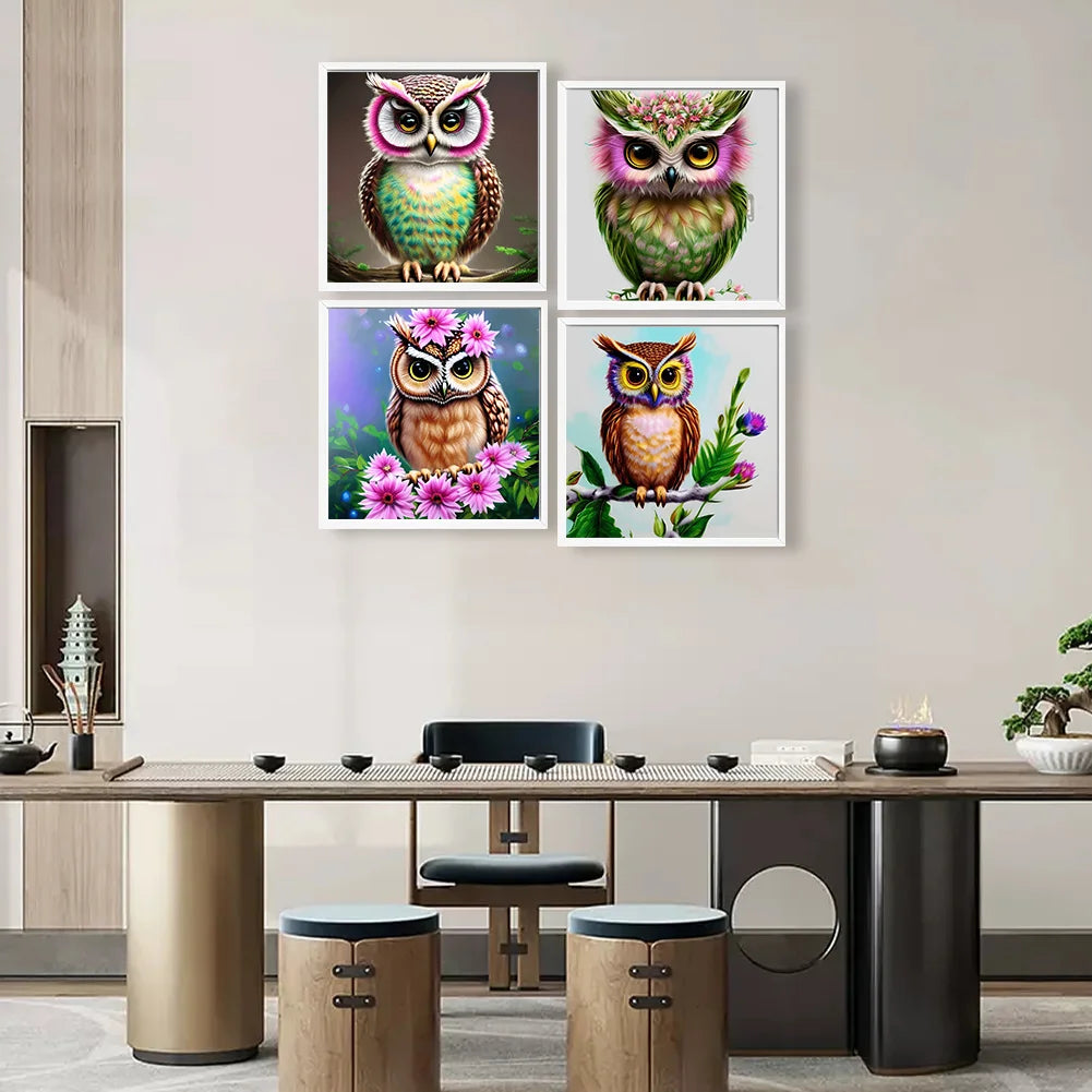 Owl | Diamond Painting