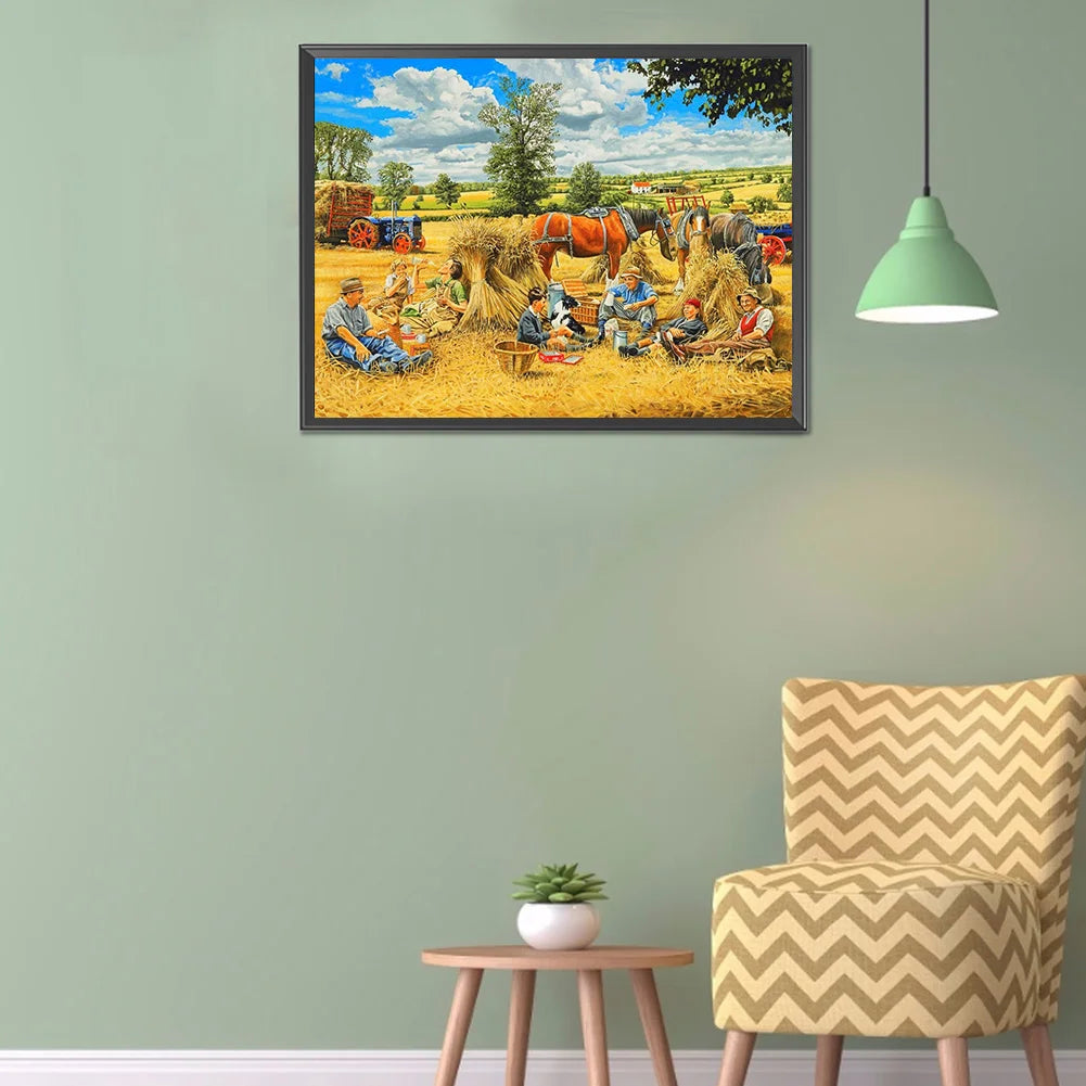 Busy Farm | Diamond Painting