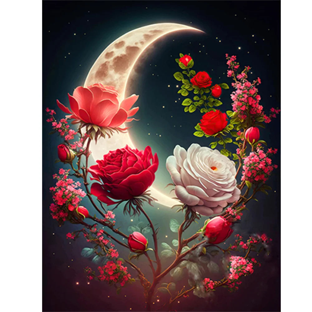 Moon Flower | Diamond Painting