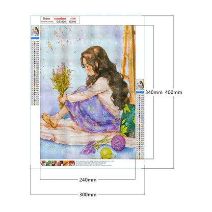 Beautiful Girl | Diamond Painting