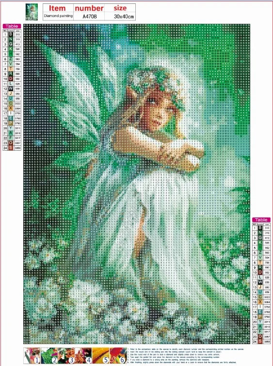 Beautiful Girl | Diamond Painting