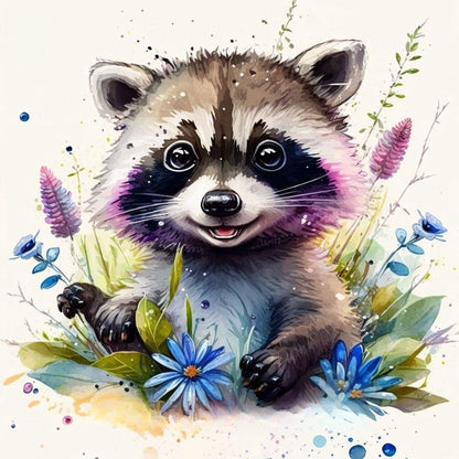 Raccoon | Diamond Painting