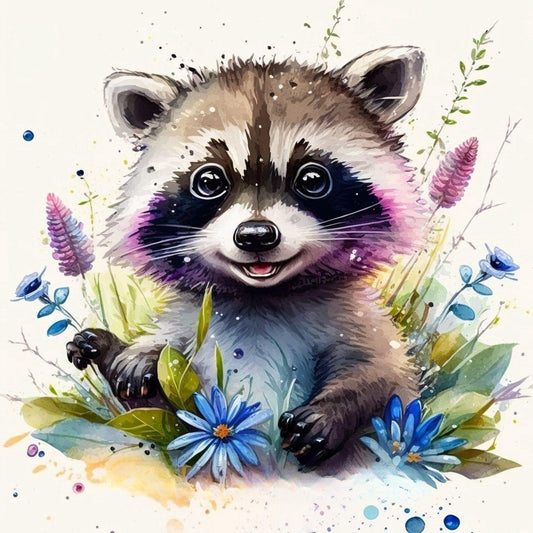 Raccoon | Diamond Painting