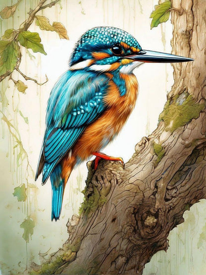 Kingfisher | Diamond Painting