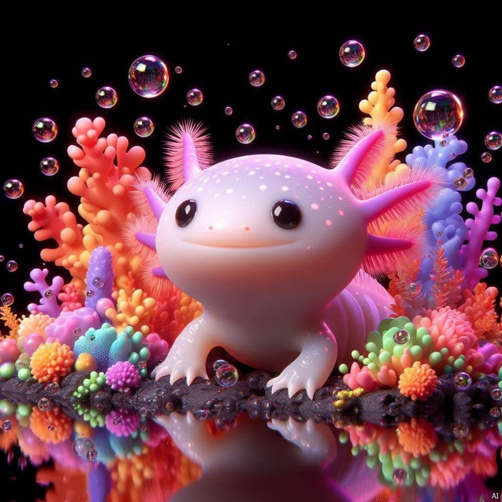 Axolotl | Diamond Painting
