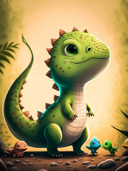 Dinosaur | Diamond Painting