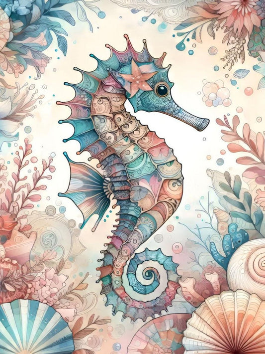 Seahorse | Diamond Painting