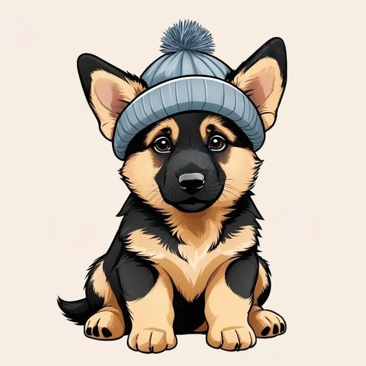 Dog German Shepherd | Diamond Painting