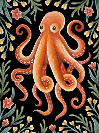 Octopus | Diamond Painting