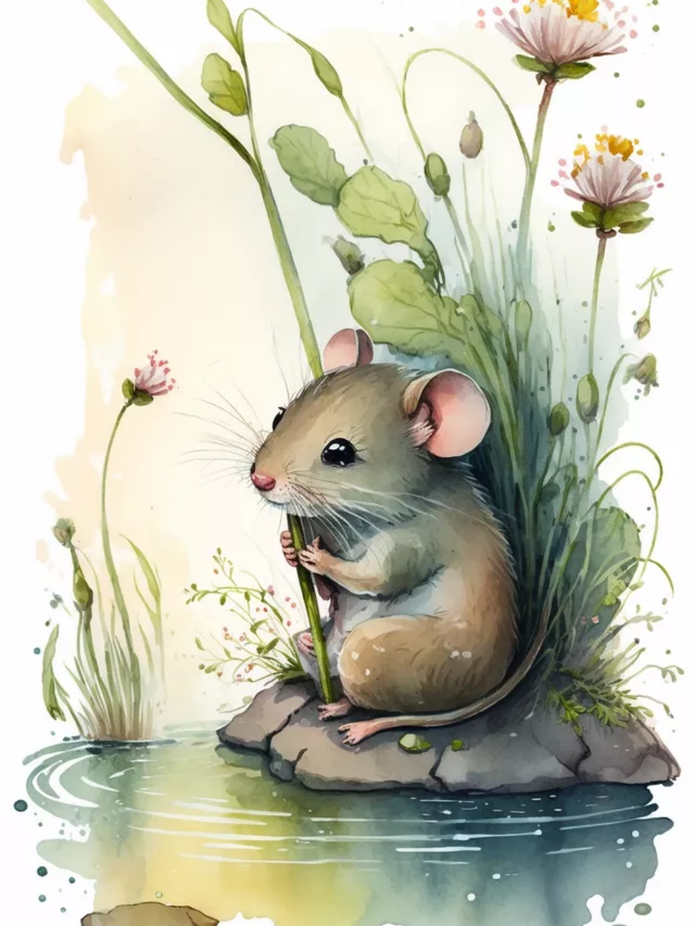 Mouse Rat | Diamond Painting