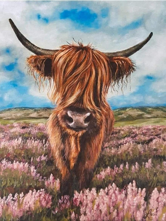 Highland Cow | Diamond Painting